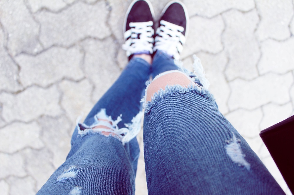 adidas gazelle jeans